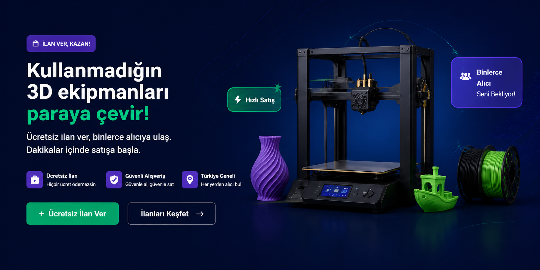 3D Pazar İlan